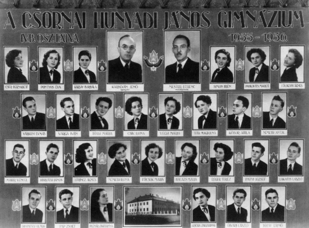 1952-1956 Tablók könyve 1955/56. tanév, IV.
