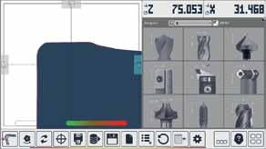ImageController2 szoftver 13,3"-os képernyő Kezelőtől független mérés dinamikus szálkereszttel és automatikus