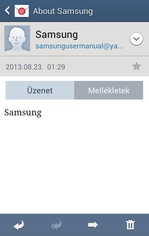 Kommunikáció Ütemezett üzenetek küldése Az üzenet írása közben érintse meg az Ütemezett e-mail lehetőséget.