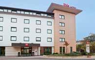 Ibis Győr*** /H-9021 Győr, Szent István út 10/B/ Szobaszám: 40 szoba A város egyetlen nemzetközi szállodalánchoz tartozó szállodája a belvárosban, könnyen megközelíthető helyen a Győri Nemzetközi