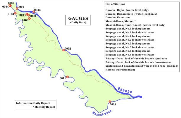 intézkedések és a Dunában és