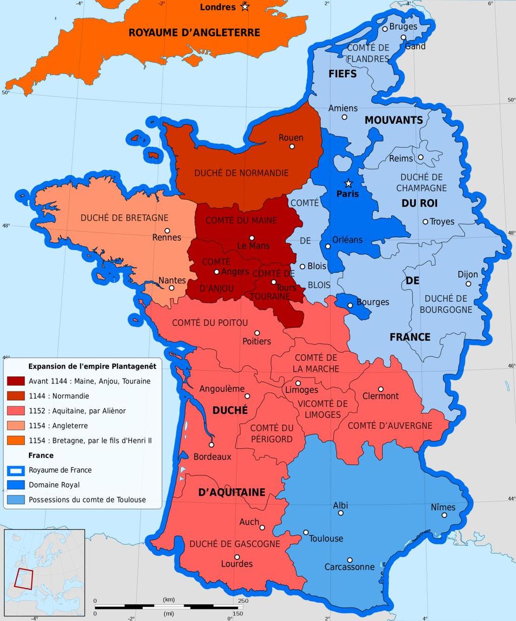 AZ ANGEVIN / PLANTAGENET-BIRODALOM LÉTREJÖTTE 1128: Geoffrey, V.