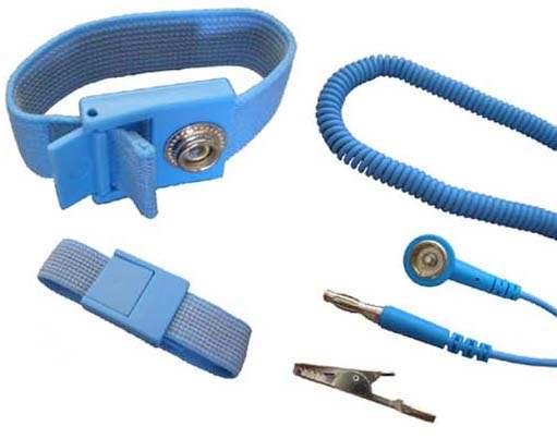 16 EPA AREA/ EPA TERÜLET DLB-100 Antiallergenic Wrist Strap / Antiallergén Csuklópánt WRIST BAND: Material: Conductive (silver) fibres with polyester, very flexible, washable without conductivity