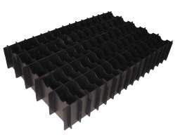 polipropilénből készült Conductive Boxes made of conductive corrugated fibre polypropylene which designed upon customer request!