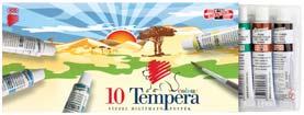 Tempera, gyurma, írószertartó Oroszlános tempera Creative Kids tempera 34 00-095 6 darabos készlet 6 tubus/doboz doboz 00-096 0 darabos készlet 0