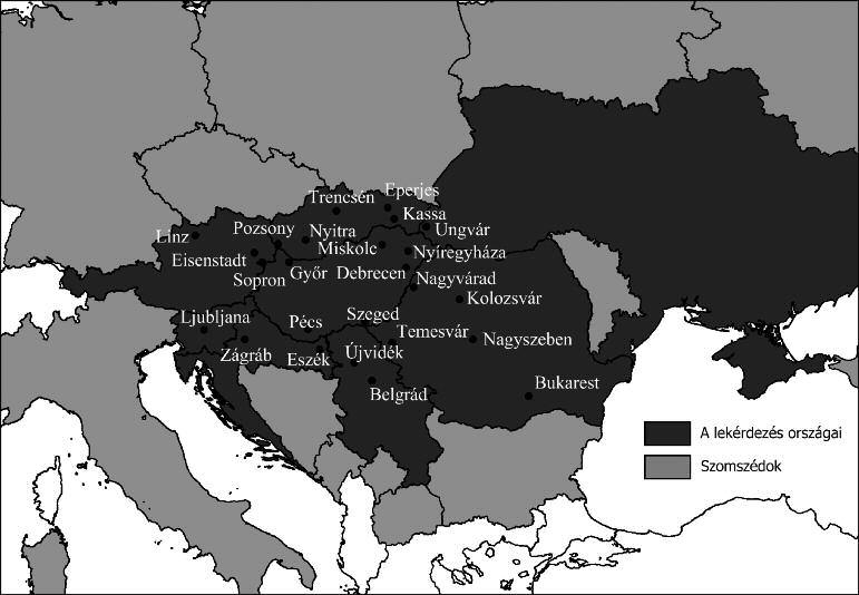 112 Hardi Tamás Módszertan Napjaink térfelfogásának vizsgálatára egy kérdőíves kutatást végeztünk 2013 2014- ben, mely a térfelfogás elemzésére irányult.