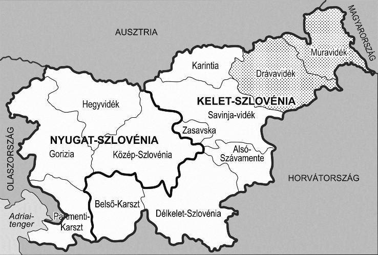 336 Bali lóránt Hardi tamás 3.8.3. ábra: szlovénia területi statisztikai