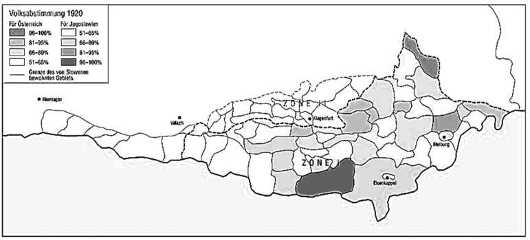 370 Uszkai Andrea 3.9.17 ábra: karintiai népszavazás, 1920 forrás: scheuch 2008. már a st.