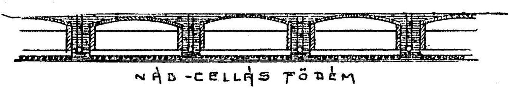 Üreges monolit vasbeton födémek Nádcellás vagy Pohlmann-födém különböző formái az 1880-es