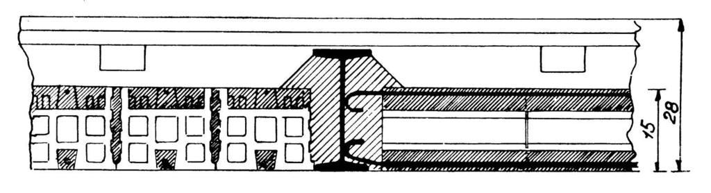 Béléstestes monolit vasbeton födémek Csornai üreges Rapid téglafödém 1930-as évek elejétől