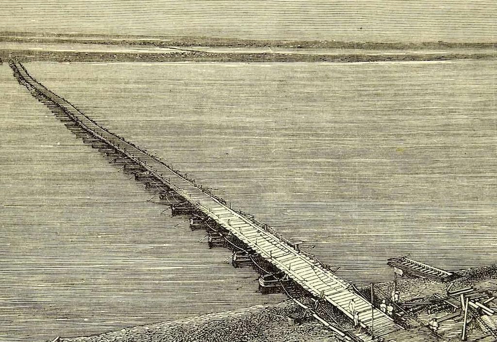 Történelmi hidak 1271 1273 Két hadi híd
