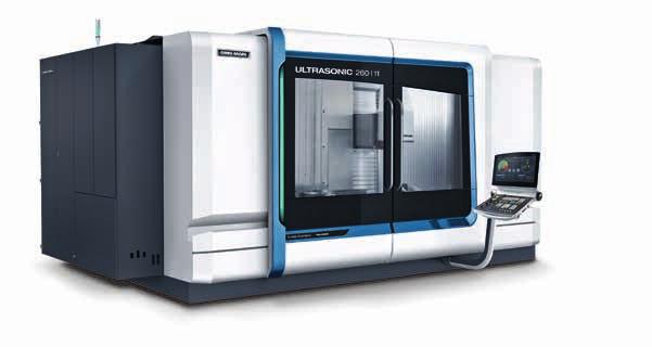 Journal n 0 1 2015 23 DMF Loll Feinmechanik GmbH ULTRASONIC COMPOSITES Jens Loll, a Loll Feinmechanik ügyvezetője egy repülőgépipari szerkezeti elemmel, amely a DMG MORI DMF