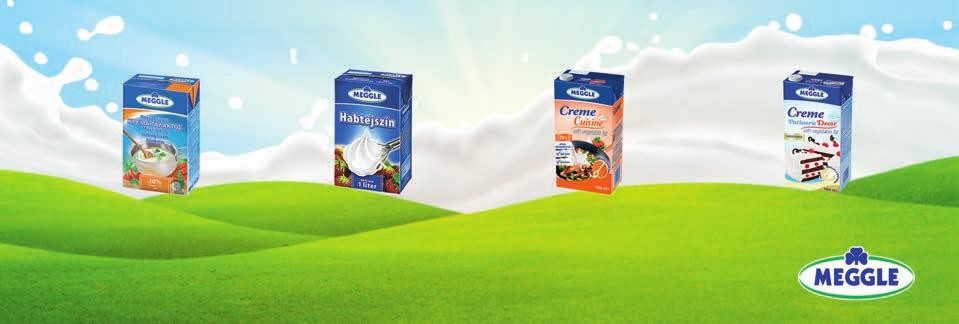 Tejtermékek Meggle főzőtejszín 20% Meggle habtejszín 30%