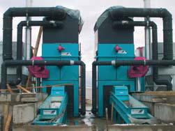 LPH berendezés teljesítménye: 2 x 2500 kw Az