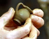 His works can be inspected in a pottery museum named after him. Kántos Sándor Fazekas Tájház 5300 Karcag, Erkel Ferenc út 1. Tel.