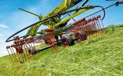 A maximális ingadozás és a kiemelkedő stabilitás kombinációja eredményezi, hogy a rotor optimálisan tud alkalmazkodni, akár mély keréknyomok és egyenetlen talaj