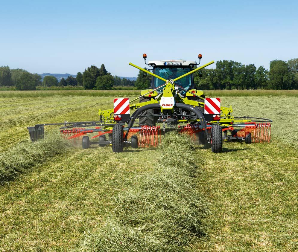 Az emelési és süllyesztési sebességet a traktor hidraulikus rendszeréhez lehet állítani.