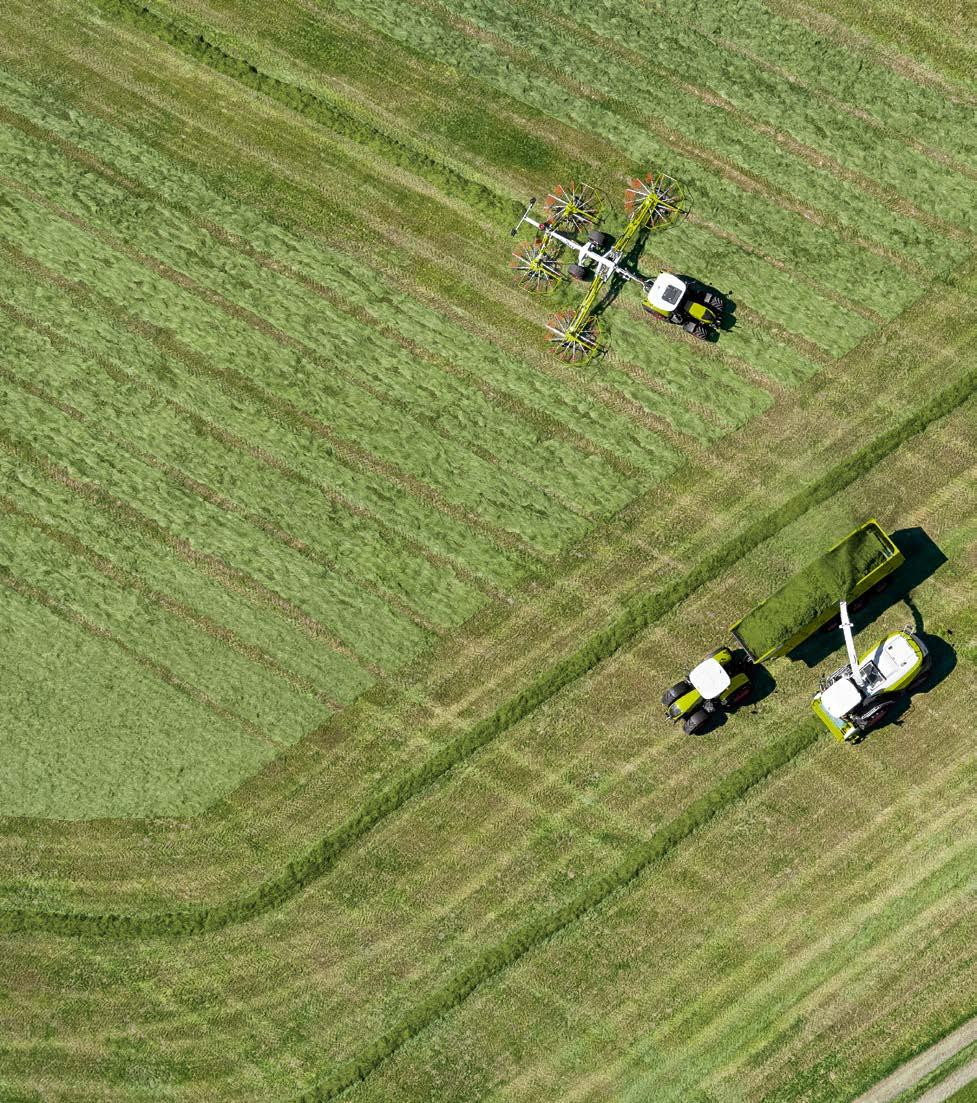 Megfelelő rendképző minden betakarítási lánchoz. A CLAAS világa A CLAAS világa.