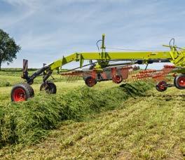Eredményképpen a fogak nem ásódnak be a földbe és a termény tiszta marad. Páratlan emelési magasság.