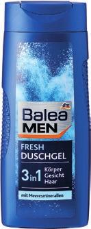FÉRFIAS FRISSESSÉG Balea MEN tusfürdő