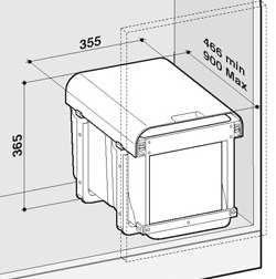 előlaprögzítővel 1x34L