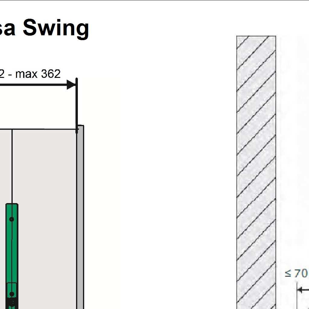 A Dispensa Swing csak 300 és 400mm széles