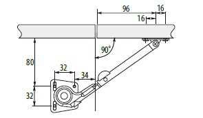 Gázteleszkóp 60 N FL-0200-0060-05 80 N