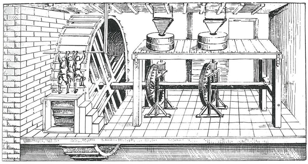 Taposómalmok Fent: Verancsics tervrajza (1615).