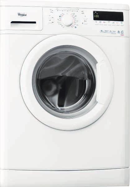 WHIRLPOOL AWO/C 634 ELÖLTÖLTŐS MOSÓGÉP késleltetett indítás Colours 5 opció élység: 52 c Cikkszá: 9304 6 kg 200 6.