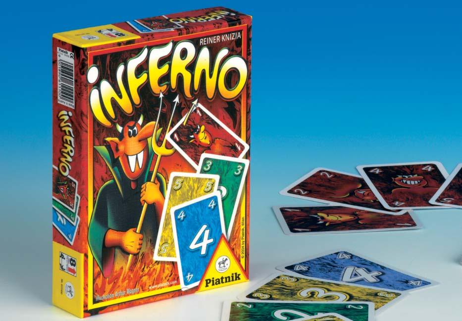 Kártyás társasjátékok Inferno Izgalmas kártyajáték az egész családnak!
