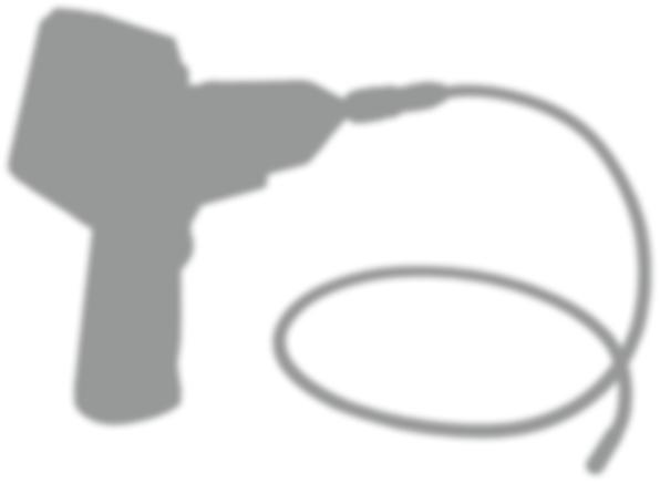 REMS CamScope Set 16-1 Color kamera kábel 16-1, amely 16 mm színes kamera, 704 576 pixel, szabályozható fehér fénnyel LED-ek és fi x fókusz funkció és 1 m hajlítható tolókábellal.