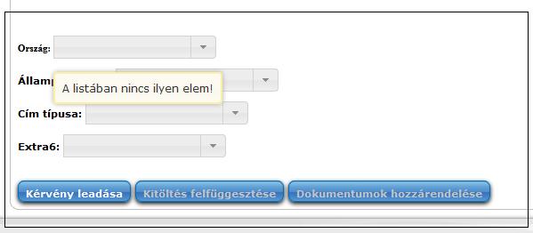 Figyelmeztető üzenet Lehetőség van a kódtétel nyelvesített értékeinek a megjelenítésére is.