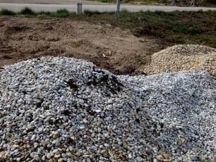 Gyöngykavicsok miocén üledékben Sóskút Kvarckavicsok oligocén üledékben Budaörs