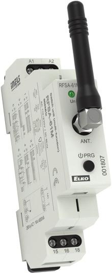 Kapcsolható teljesítmény DC: Mechanikai élettartam: Elektromos élettartam (AC1): Vezérlés RF adóparancs: Kézi vezérlés: Hatótávolság nyílt terepen: Antenna kimenet: További információk Működési