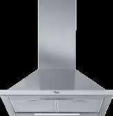 PÁRAELSZÍVÓK AKR 648/IX 60 cm - inox készülékszín WSLESS 66 AS X 52,5 cm széles, alulról szerelhető kivitel WHIRLPOOL AKR 648 IX WHIRLPOOL WSLESS 66 AS X 125 158.