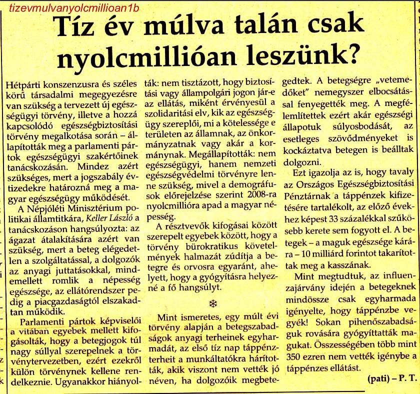 Iratjel: tizevmulvanyolcmillioan-napimagyarorszag-980526 8/1.