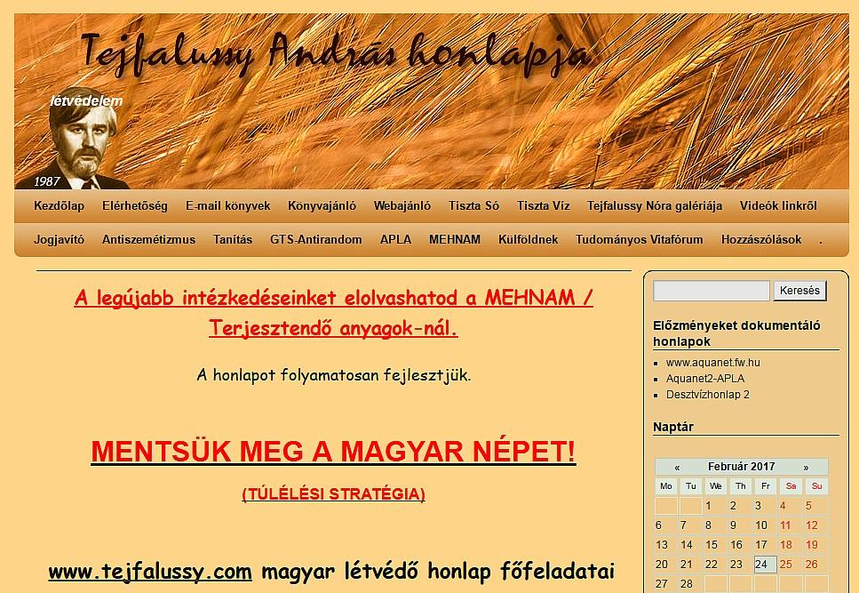 hu tudományos honlapot a magyarországi freeweb szolgáltató