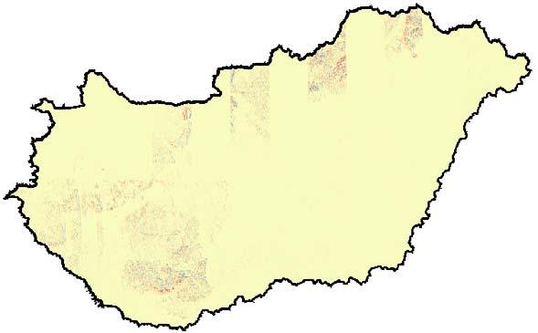 lefedett területen található több mint 125 ezer (SRTM) és 1 millió pont (Aster GDEM) összevetése alapján) Ortofotó