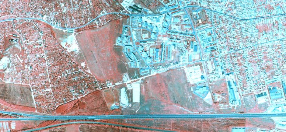 1992 geokorrigált infravörös légifelvételek mozaikja** 2010 Ortofoto** 93.
