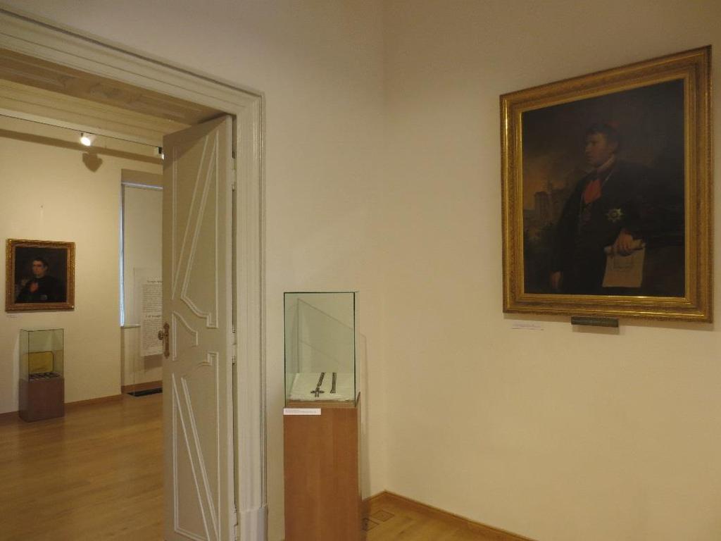 A restaurált mű ha közelebb lépünk a Danhauser festette képhez ettől a festménytől balra