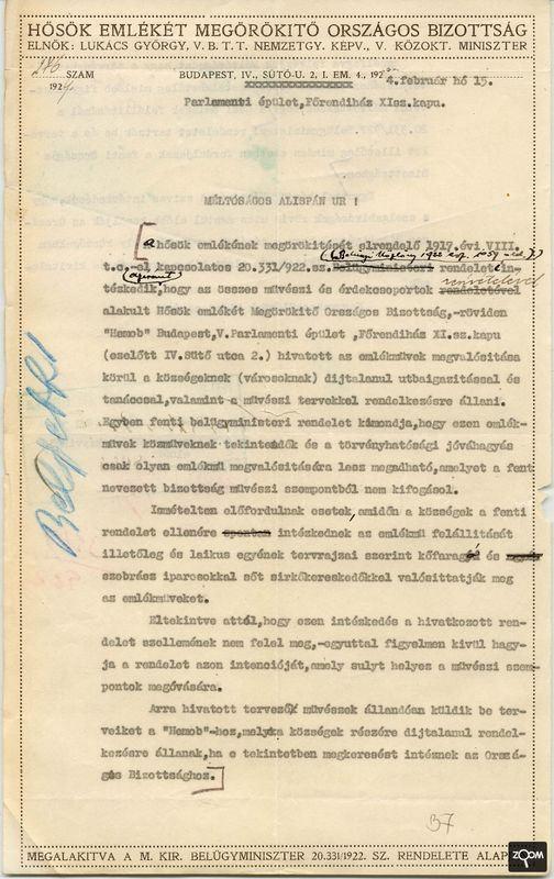 5. A nemzeti érték rövid, szöveges bemutatása, egyedi jellemzőinek és történetének leírása A szarajevói pisztolylövés eldördült, megkezd dtek a harcok.