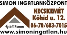 Ár: 2 MFt Tel:70/686-5151 I N G A T L A N ELADÓ Nyárlőrinc külterületén a 44-es főút mentén felújított lakás céljára szolgáló tanya, 506nm kivett és 5083nm szántó területtel.