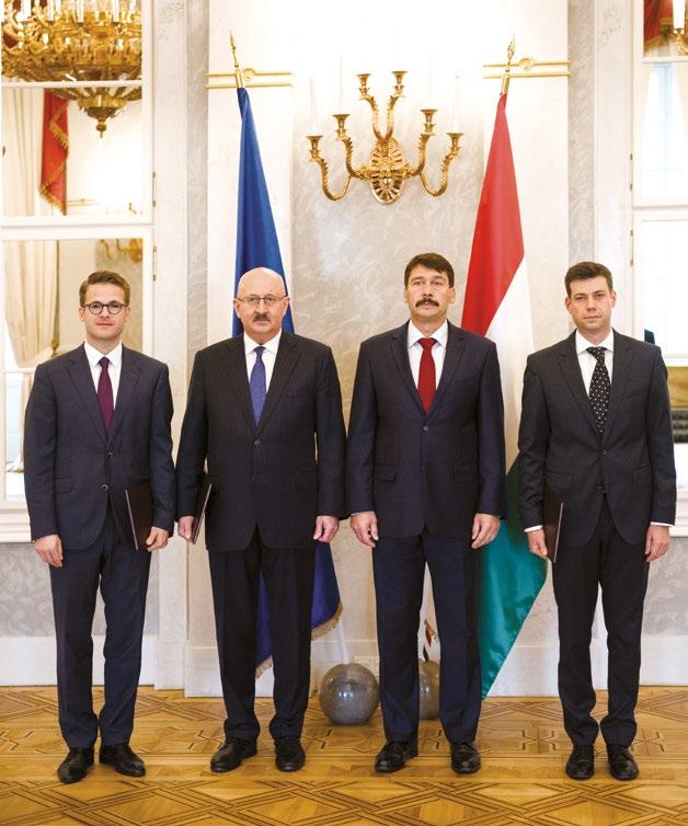 2016. évi események A GVH elnökének és elnökhelyetteseinek kinevezése.