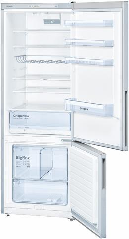 Inverter lineáris kopresszor- 10 év garancia a kopresszorra agasság: 190 c Cikkszá: 1209953 No Frost Jegesedés entes BOSCH