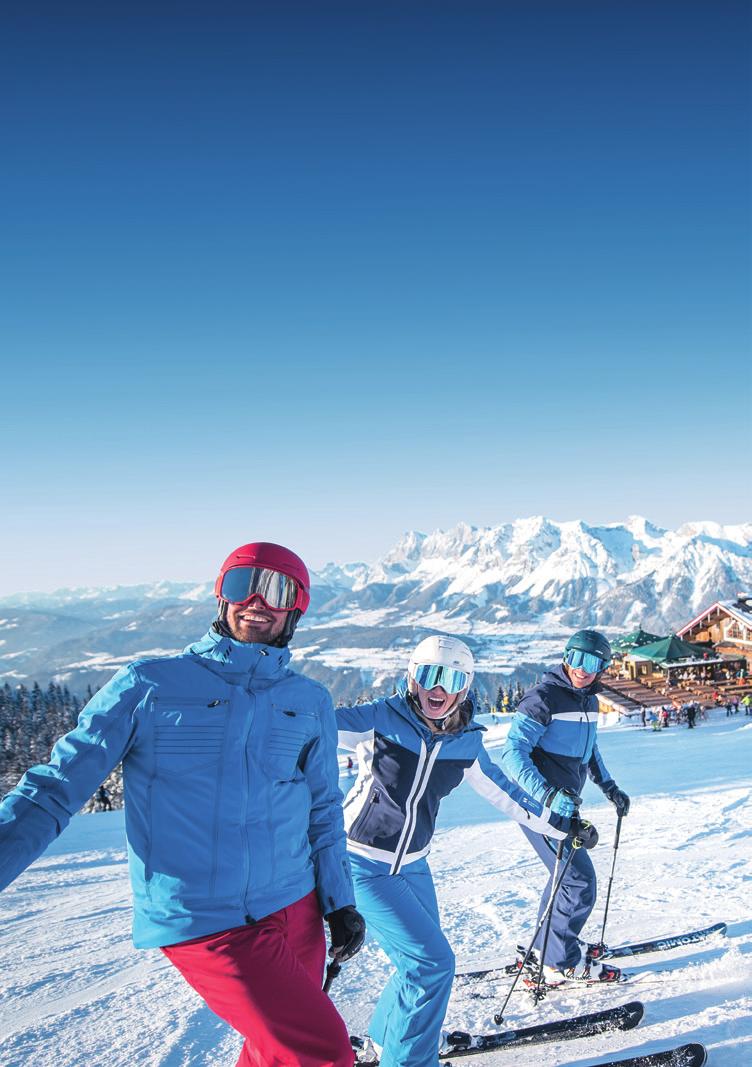 SKI & BOARD SPECIAL 2017/2018 TÉL SKI AMADÉ MADE MY DAY Ausztria legnagyszerűbb síélménye Síelés 5 régióban Hochkönig Grossarltal GET CONNECTED