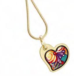 HEART pendant with chain