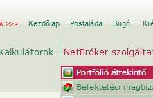 5.2. Funkció / képernyő frissítése Amennyiben az adott menü képernyőjén található információkat frissíteni szeretné, klikkeljen az aktív menü fülén található órát ábrázoló ikonra.