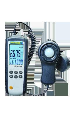 Luxmeter PAN Luxmeter Digitális luxméro Digitális kijelző 22 mm Kijelző 9999 Maximális érték memória Mérés / másodperc: 1,5