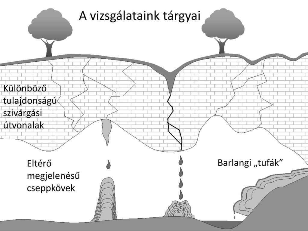CSEPPKÖVEK ÉS KLÍMAKUTATÁS: NANOMÉRETEKTŐL A KONTINENTÁLIS LÉPTÉKIG 1249 ekkor az oldott karbonát oldhatósága csökken, és még a repedésekben kiválhat.