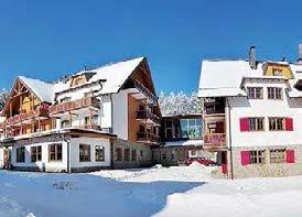Szolgáltatások: Recepció, étterem, kávézó és lounge, lift, parkoló, sítároló, Mountain Wellness központ.